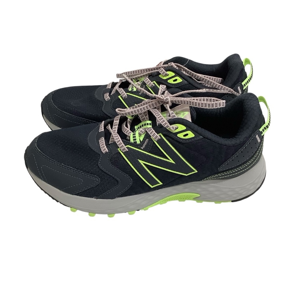 New Balance Navy Lime Trail Sneakers Modern Design NWOT-WT410LP7